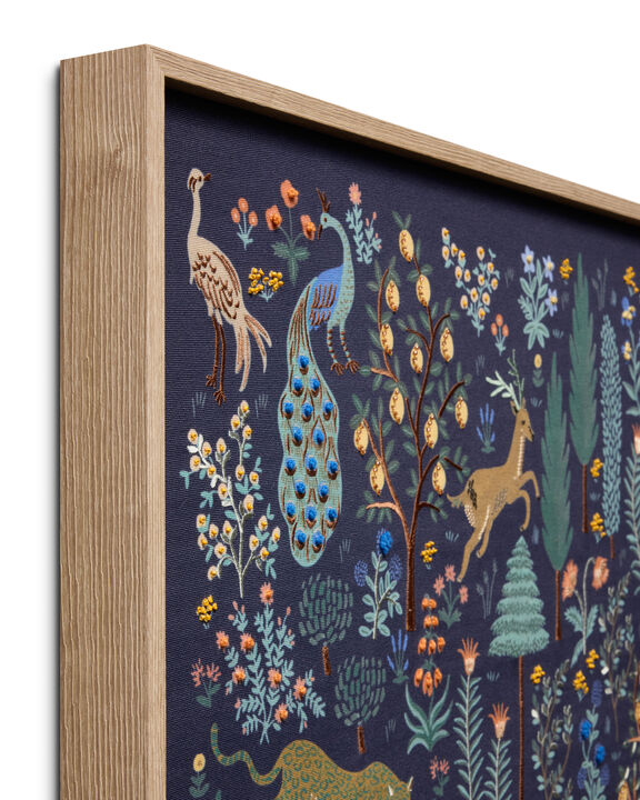 Navy Menagerie Multi 2'7"x2'7" Wall Art